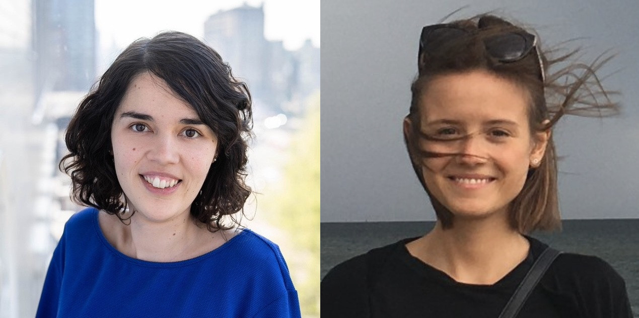 De twee onderzoekers Yuki en Zosia